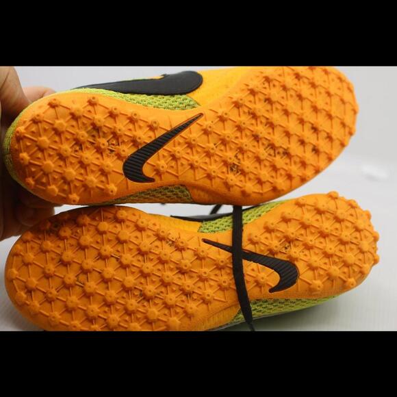 Nike Mens Indoor Turf Soccer Cleats Elastico Pro III Futsal Yellow Size US 4Y - Picture 8 of 11